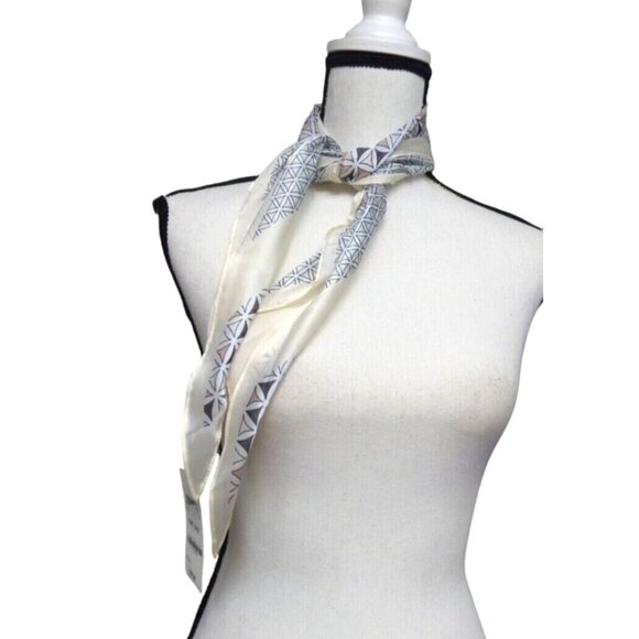 Giani Bernini Geo-Print Kite Scarf, Neutral, OS - Picture 5 of 8